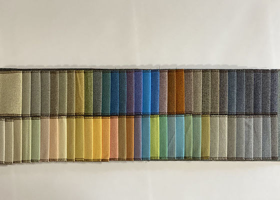 염색된 가구 직물 패브릭 240gsm 리넨제 폴리에스테르 직물