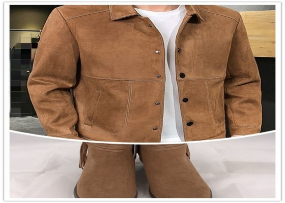 야외 재킷 한미주둔군 지위협정 방수를 위한 사로잡힌 열 가소성 폴리우레탄 수지 얇은막 스웨이드 구성